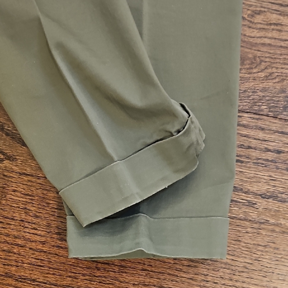 Banana Republic Avery Pant Olive Green Size 4 - Picture 8 of 13
